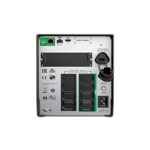 APC by Schneider Electric Smart-UPS Line-interactive UPS - 1.50 kVA/1 kW - Tower - 3 Hour Recharge - 6.50 Minute Stand-by 