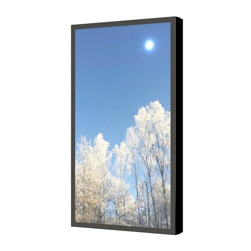 Wall Casing Protect 32", Portrait, Polycarbonate protection  -Black