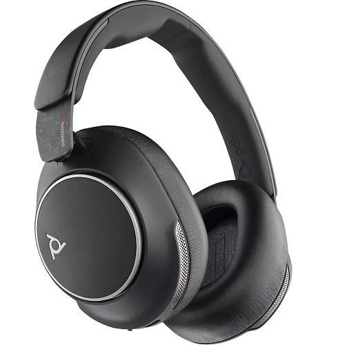 Voyager Surround 80 UC, USB-C, USB-C/A Adapter, (VS80T, BT700C), Black, WW