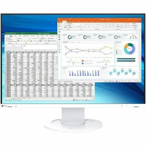 24IN EIZO FLEXSCAN EV2410R 1920X1200 TCO 10 WHITE INCL. DP