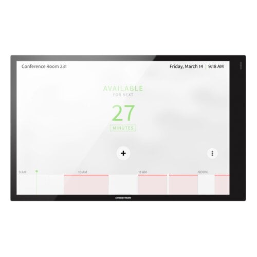 10.1 in. Wall Mount Touch Screen, Black Smooth