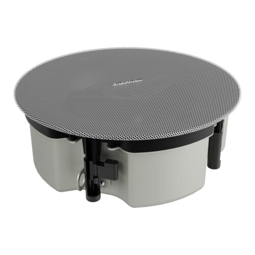Saros® 6 in. Very Low Profile 2-Way In-Ceiling Speaker, White Textured, Single (must be ordered in multiples of 2) - SAROS