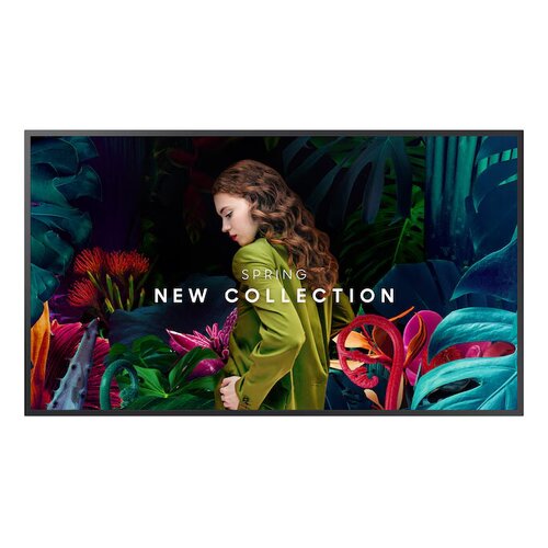 Samsung 50" UHD/4K, 16:9, QB50C-N, Slim-LED, 350nits, Speakers 2x10W, black, 3xHDMI 2.0, RS232(in/out), USB 2.0 x 2, Ether