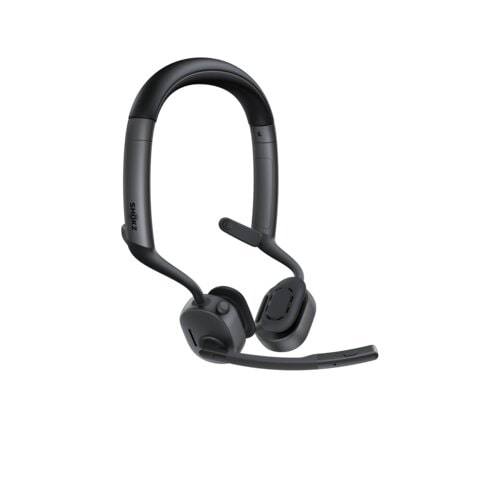 Shokz OpenMeet2 Headset with AI-Powered Noise Cancelling Microphones