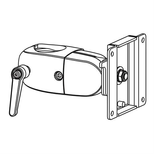 Ergotron DS Series DS100 Clamping Single Pivot. Maximum weight capacity: 11.3 kg, Maximum screen size: 76.2 cm (30"), Mini