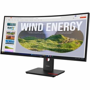 T34WD-40 34IN 3440x1440 Curved VA 120Hz USB-C docking 96W Mirror power button Epeat Gold TCO10 Reduced Chem Tax Sweden