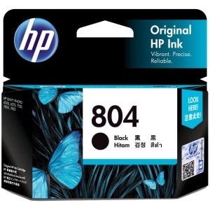 HP 804 Original Inkjet Ink Cartridge - Black Pack - 200 Pages