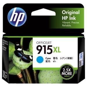 HP 915XL Original High Yield Inkjet Ink Cartridge - Cyan Pack - 700 Pages