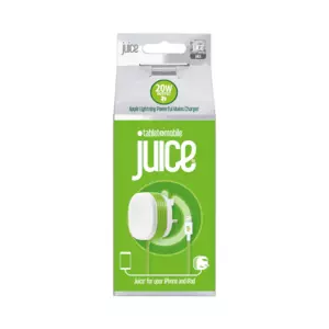 JUICE 20 W AC Adapter - United Kingdom - Green