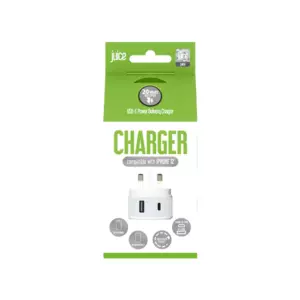 JUICE 20 W Power Adapter - White