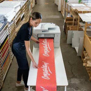 Compact and multifunction, large format printer. Designed for businesses needing a flexible printer that can print, scan, 
