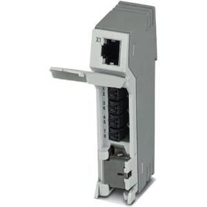 Perle PP-RJ-IDCNetwork Patch Panel - Grey - 1 x RJ-45 - DIN Rail Mountable