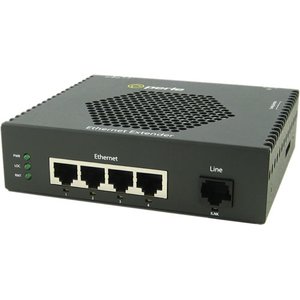 Perle eX-4S110-RJ-XT Network Extender - 4 x Network (RJ-45)