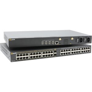 Perle IOLAN SCRC256 Device Server - TAA Compliant - 8 GB - Optical Fiber, Twisted Pair - 2 Total Expansion Slot(s) - 24 x 