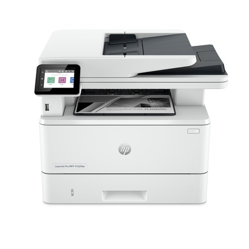 HP LaserJet Pro 4102FDW Laser Multifunction Printer - Copier/Fax/Printer/Scanner - 1200 x 1200 dpi Print - For Plain Paper