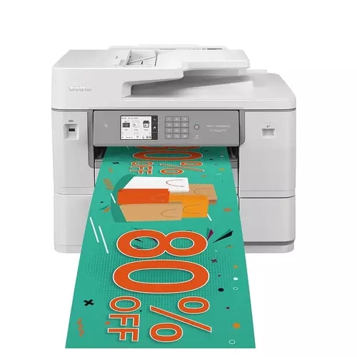 Compact and multifunction, large format printer. Designed for businesses needing a flexible printer that can print, scan, 
