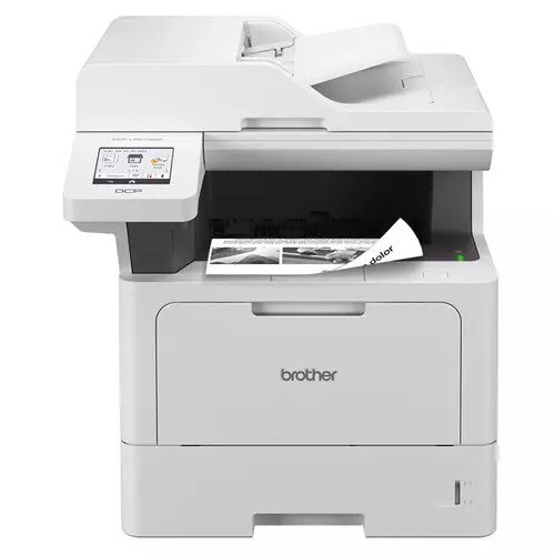 Brother DCP-L5510DW Wired & Wireless Laser Multifunction Printer - Monochrome - Copier/Printer/Scanner - 50 ppm Mono Print