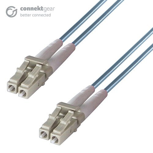 ConnektGear 1 m Fibre Optic Network Cable - 1 - Cable for Network Device, TV, Telephone - First End: 2 x LC Network - Male