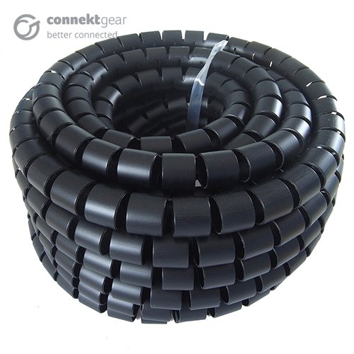 Group Gear Cable Tying - Black - Cable Wrap - 10 m Length