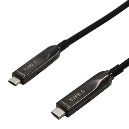 ConnektGear 5 m Fibre Optic Video/Data Transfer Cable - 1 Box - Cable for USB Device, PC, Display - First End: 1 x USB4 Ty