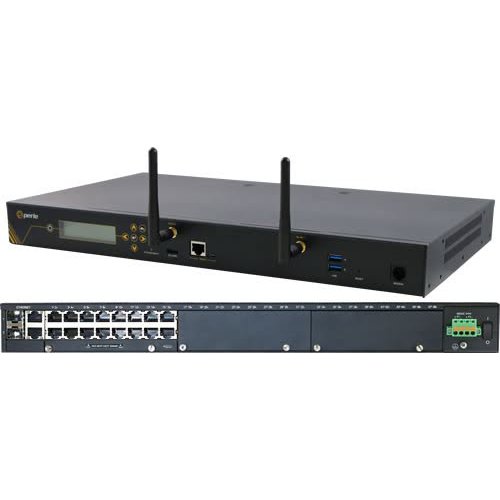 Perle IOLAN SCG18 R-WMD Device Server - 1000 MB - Twisted Pair, Optical Fiber - 2 Total Expansion Slot(s) - 2 x Network (R