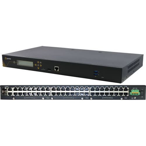Perle IOLAN SCG50 S-D Device Server - 1000 MB - Twisted Pair, Optical Fiber - 2 Total Expansion Slot(s) - 2 x Network (RJ-