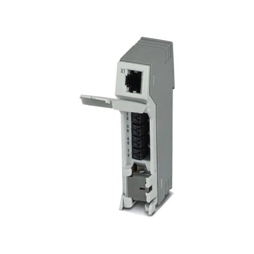 Perle PP-RJ-IDCNetwork Patch Panel - Grey - 1 x RJ-45 - DIN Rail Mountable