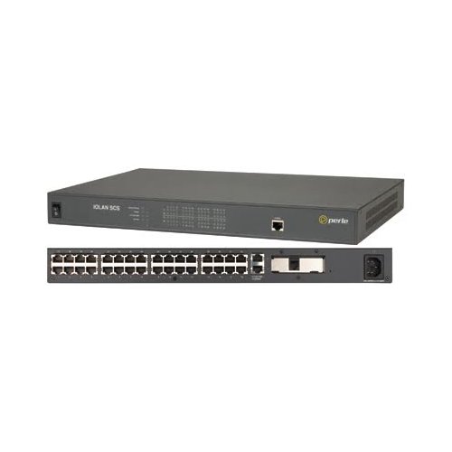 Perle IOLAN SCS32C Device Server - 128 MB - Twisted Pair - 2 x Network (RJ-45) x No - 32 x Serial Port - 10/100/1000Base-T