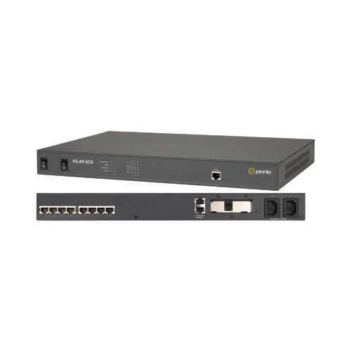 Perle IOLAN SCS8C DAC Device Server - 64 MB - Twisted Pair - 2 x Network (RJ-45) - 8 x Serial Port - 10/100/1000Base-T - G
