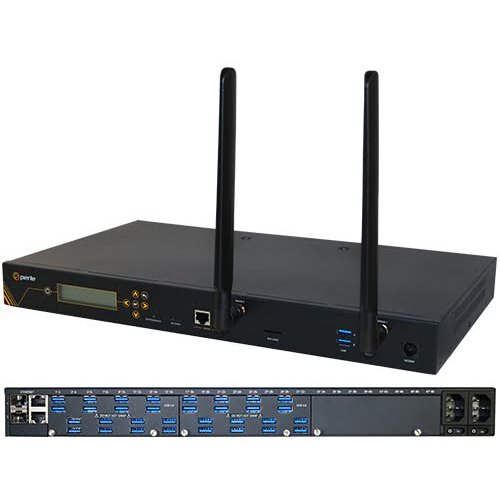 IOLAN SCG34 U-LEM CONSOLE SERVER: 34 X USB PORTS FRONT PAN