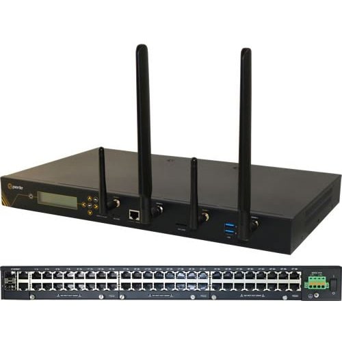 Perle IOLAN SCG50 R-LEWD Device Server - 1000 MB - Twisted Pair, Optical Fiber - 2 Total Expansion Slot(s) - 2 x Network (