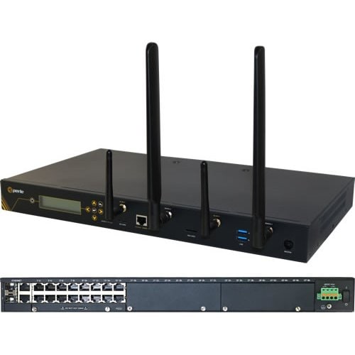 Perle IOLAN SCG18 R-LEWMD Device Server - 1000 MB - Twisted Pair, Optical Fiber - 2 Total Expansion Slot(s) - 2 x Network 