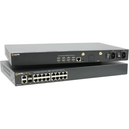 Perle IOLAN SCRC226 Device Server - 8 GB - Optical Fiber, Twisted Pair - 2 Total Expansion Slot(s) - 2 x Network (RJ-45) -