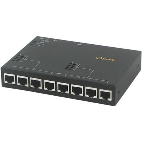Perle IOLAN SDG8 P Device Server - TAA Compliant - 512 MB - Twisted Pair - 1 x Network (RJ-45) - 8 x Serial Port - 10/100/