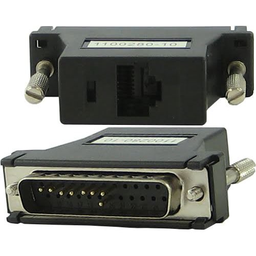 Perle Network Cable - First End: RJ-45 - Female - Second End: DB-25 - Male