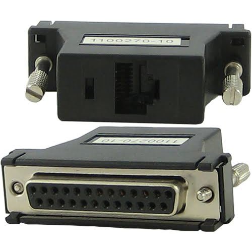 Perle Network Cable - First End: RJ-45 - Female - Second End: DB-25 - Female