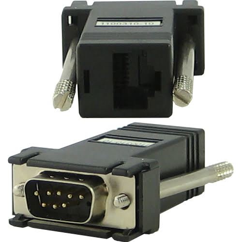 Perle Network Cable - First End: RJ-45 - Female - Second End: DB-9 Serial - Male