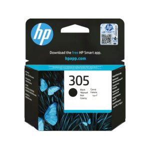 HP 305 Original Standard Yield Inkjet Ink Cartridge - Pigment Black - 1 Pack - 120 Pages