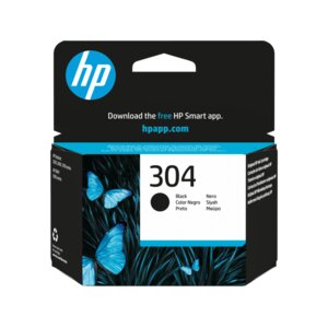 HP 304 Original Inkjet Ink Cartridge - Blister Pack - Black Pack