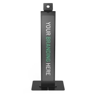 Brandable VESA Floor Stand for Screens Up to 32 Inches - Black - Up to 81.3 cm (32"") Screen Support - 9 kg Load Capacity 