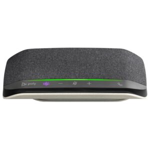 Poly Sync 10 Wired Speakerphone - Microsoft Teams - Silver - 2 Microphone(s) - 40 mm Speaker(s)