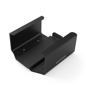 Compulocks MMEN24 Mounting Bracket for Mac mini - Black - 100 x 100, 75 x 75 - VESA Mount Compatible - High-grade Aluminum