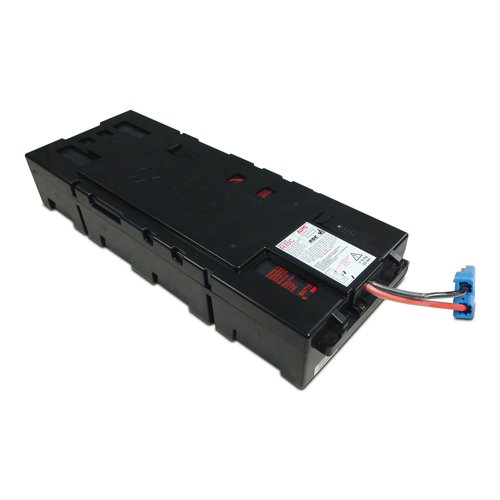 APC by Schneider Electric APCRBC115 Battery Unit - 0.23 Hour, 0.08 Hour Half Load, Full Load - Lead Acid - Spill-proof/Mai