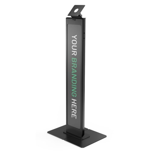 Brandable VESA Floor Stand for Screens Up to 32 Inches - Black - Up to 81.3 cm (32"") Screen Support - 9 kg Load Capacity 