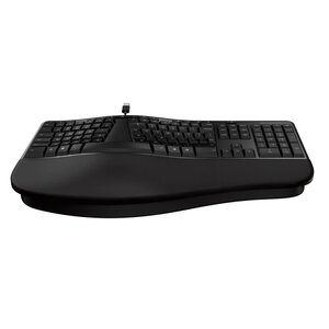 ERGONOMIC KEYBOARD BE LAYOUT AZERTY BLACK BE LAYOUT