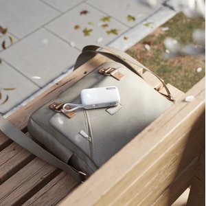 Alogic Tandem Power Bank - White - For Smartphone, Smartwatch, Tablet PC, Earbud, USB Type A Device, USB Type C Device, Li